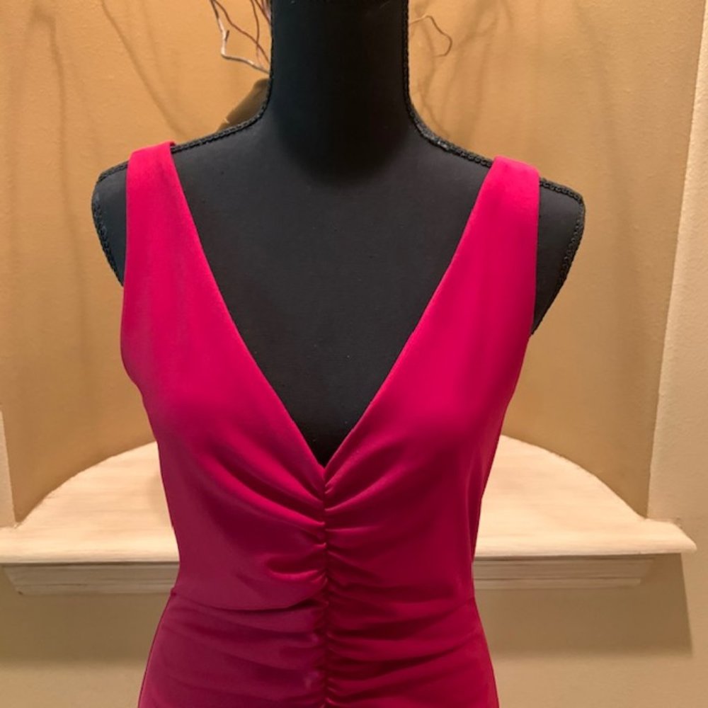 Nicole Miller Collection Long Red Dress